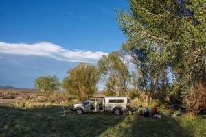 Home away from home: base camp for field work usually requires a lot of gear and supplies. You aren't going to get it all there with your commuter!