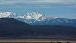 I could see why Xiaochun enjoyed the trips across the Great Basin. With views like this one of the north end of the White Mountains, how could he not?