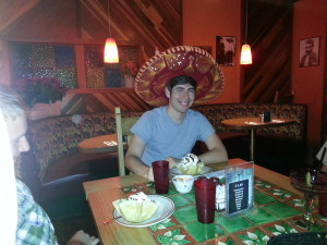 It's somebody's birthday at Margarita's! Cue the fried ice-cream!