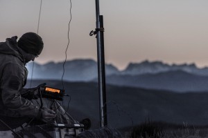 Taking field self-portraits is made infinitely easier with a DSLR, tripod, and remote shutter release.