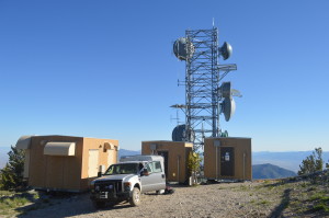 This mountaintop communications site sees very hard conditions in the winter. Being able to take photos of icing conditions on the tower and antennas would help troubleshoot reoccurring problems with signal strength.