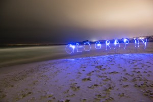 Another interesting use of artificial light and long exposures is the addition of some artistic effect. This 30-second night exposure was enhanced with an ordinary LED key fob light.