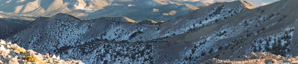 This panorama was taken to record the precise snow conditions across microtopography associated with a vegetation study. The original image is dimensioned 30,000 x 5000 pixels.